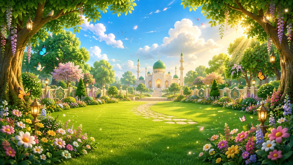 Magical Islamic Garden