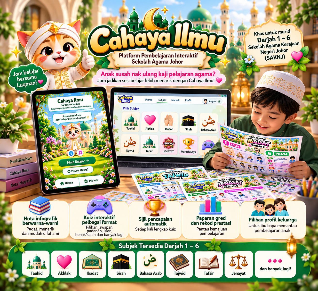 Paparan Sistem Cahaya Ilmu